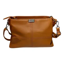 Bolsa Feminina Transversal Tiracolo Caramelo Foto mini 1