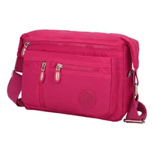 Bolsa Feminina Transversal Varias Divisoes Vvt Nylon2559 Foto  mini 1