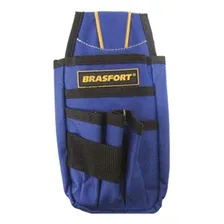 Bolsa Ferramentas Pochete Brasfort Poliéster 6 Bolsos 7565 Cor Azul Foto mini 1