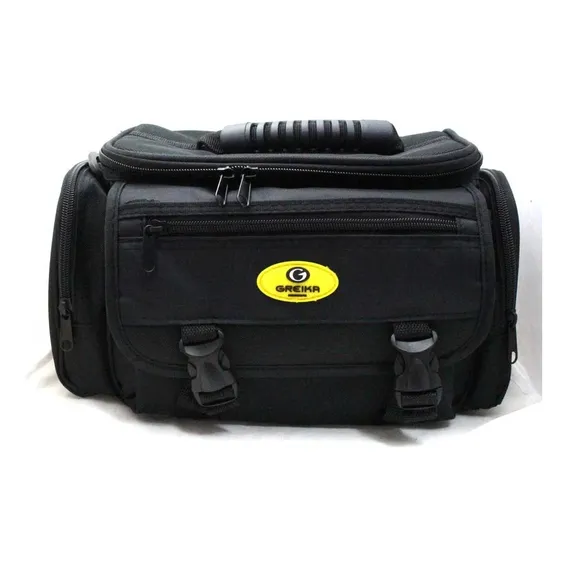 Bolsa Fotografica Case P/ Camera Digital Dsrl Canon E Nikon Cor Preto Foto 1