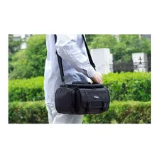 Bolsa Fotografica Case P/ Camera Digital Dsrl Canon E Nikon Cor Preto Foto mini 4