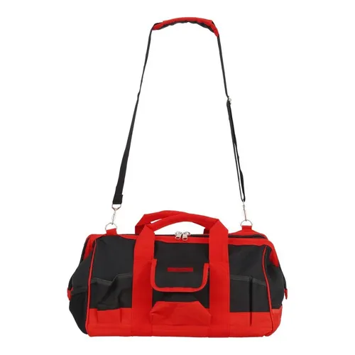 Bolsa Grande Em Lona P/ferramentas 18pol C/ 32 Bolsos Mtx Cor Vermelho Foto 1