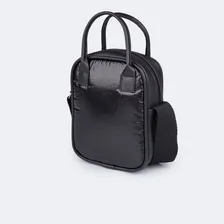 Bolsa Infantil Laço De Organza Pampili Teen Cor Preto Foto mini 4