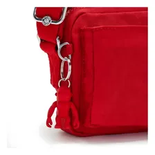 Bolsa Linda Feminina Pequena Transversal Abanu Kipling Cor Vermelho Foto mini 4