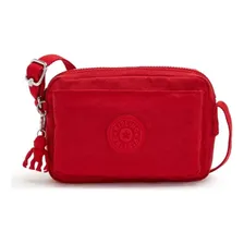 Bolsa Linda Feminina Pequena Transversal Abanu Kipling Cor Vermelho Foto  mini 1