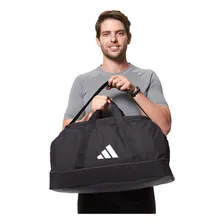 Bolsa mala adidas HS9742 - preto/branco Foto mini 4
