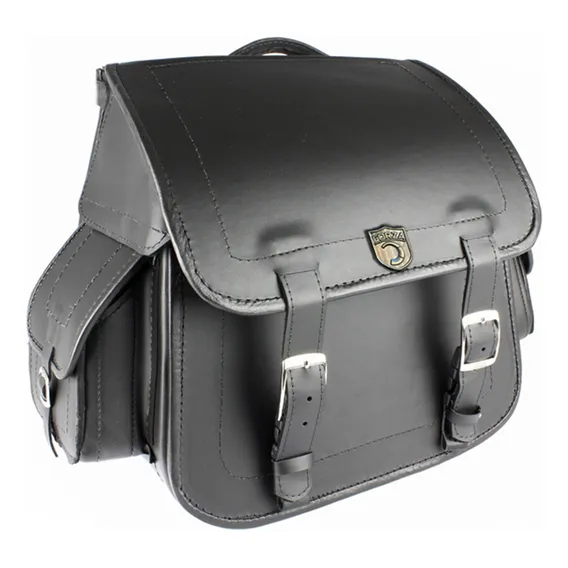 Bolsa Mala Alforge Traseiro 30l Custom Harley Davidson Dyna Virago 250 535 Chopper Road Cor Preto Foto 1