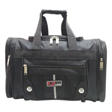 Bolsa Mala De Mão E Ombro Média Esportiva Viagem Yins Cor Preto Foto mini 1