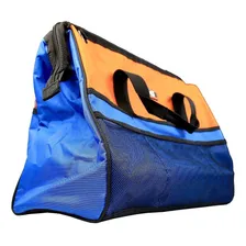 Bolsa Mala Ferramentas Eletricista 18 Bolsos Reforçada Fortg Foto mini  2
