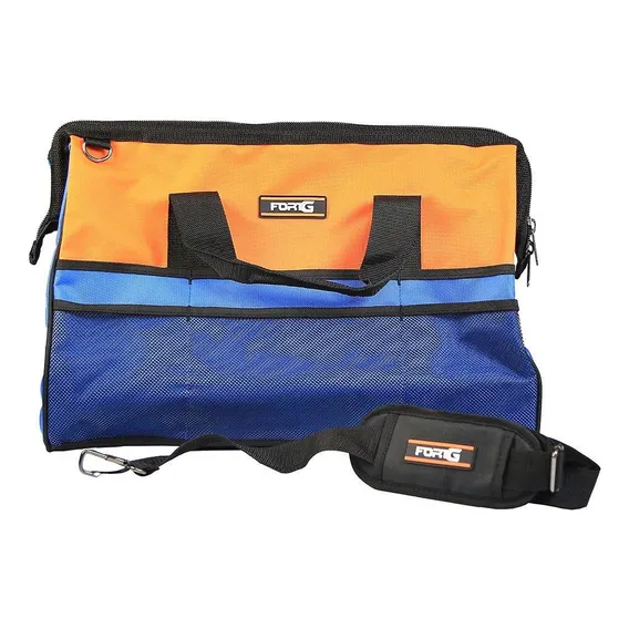 Bolsa Mala Ferramentas Eletricista 18 Bolsos Reforçada Fortg Foto 1