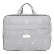 Bolsa Mala Maternidade Pirulitando Fofinho Cinza Foto  mini 1