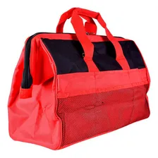 Bolsa Mala P/ Ferramentas 18 Bolsos Mtx - 902529 Cor Vermelho Foto  mini 1