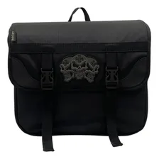 Bolsa Mala Traseira Sissy Bar Nylon 30 Lts Skull - Mirage Cor Preto Foto mini 4