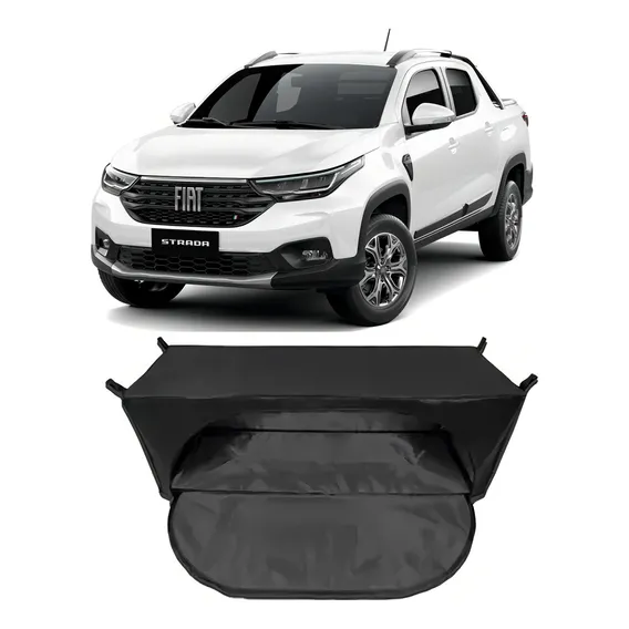 Bolsa Maleiro Bagageiro Caçamba Horizontal Fiat Toro Strada Foto 1