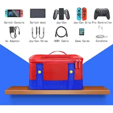 Bolsa Maleta Case Transporte Mario P/ Nintendo Switch Oled Foto mini 3
