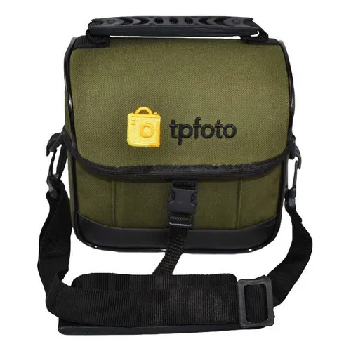 Bolsa Maleta Crazy P/ Cânon Nikon Fuji Cosmus Verde Militar Foto 1