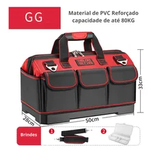 Bolsa Maleta Ferramentas Fundo Reforçado Gg Foto mini 4