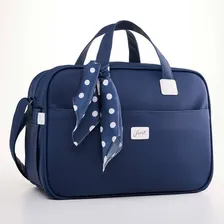 Bolsa Maternidade Candy Azul Just Baby Foto  mini 1