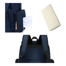 Bolsa Maternidade Land Luxury Azul Com Trocador Foto mini 4