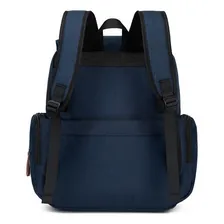 Bolsa Maternidade Land Luxury Azul Com Trocador Foto mini 3