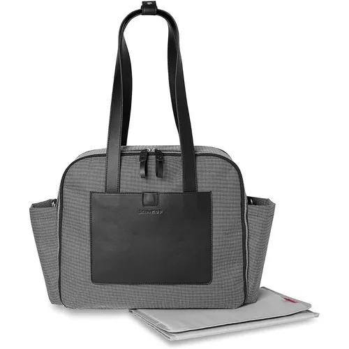 Bolsa Maternidade Madison Square Diaper Tote - Skip Hop Cor Cinza Foto 1