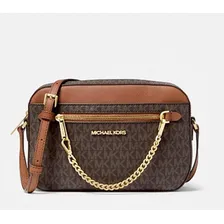 Bolsa Michael Kors Crossbody Bag Marrom Foto mini 1