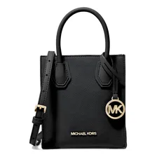 Bolsa Michael Kors Original Crossbody Mercer Small Black Color Black Foto mini 1