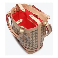 Bolsa Mini Tote Schutz Emma New Triangle S500181185 Bege Original Foto mini 4