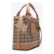Bolsa Mini Tote Schutz Emma New Triangle S500181185 Bege Original Foto mini 2