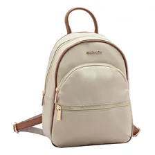 Bolsa Mochila Chenson Bolsa De Costas-bolsa Mochila-mochilinha - Bege Foto mini 1