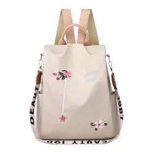 Bolsa Mochila Feminina Transversal Viagem Impermeavel Foto mini 1