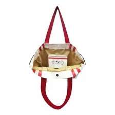 Bolsa Moda Praia Grande E Necessaire Âncora Magicc 205 Cor Branco Foto mini  3