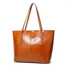 Bolsa Ombro Unistar Bolsa Ombro - Couro Sintético De Couro Sintético Marrom Alças De Cor Caramelo Verde Vinho Preto Foto mini 2