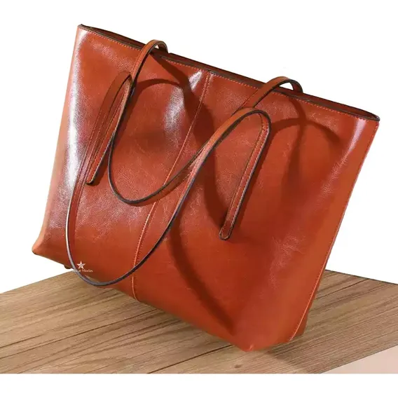 Bolsa Ombro Unistar Bolsa Ombro - Couro Sintético De Couro Sintético Marrom Alças De Cor Caramelo Verde Vinho Preto Foto 1