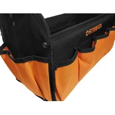 Bolsa P/ Ferramentas C/ 19 Compartimentos - Starfer Foto mini 4