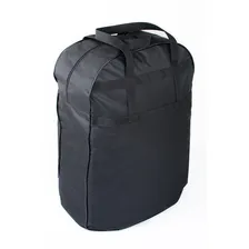 Bolsa Para 2 Kits De Uniforme Fardamento Completo Cor Preto Desenho do tecido Liso Foto mini 4