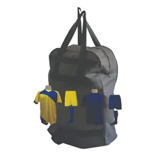 Bolsa Para 2 Kits De Uniforme Fardamento Completo Cor Preto Desenho do tecido Liso Foto mini 2