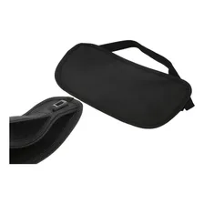 Bolsa para cintura anti furto roubo Money Belt carnaval show cor preto desenho do tecido Liso Foto mini 4