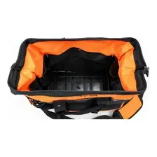 Bolsa para ferramentas emborrachada 23 bolsos em lona reforçada alça ziper Starfer Foto mini 2