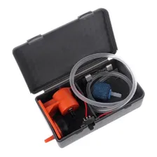 Bolsa Para Isca Viva + Oxigenador Portátil - Preto/ Vermelho Cor Preto com vermelho Foto mini  2