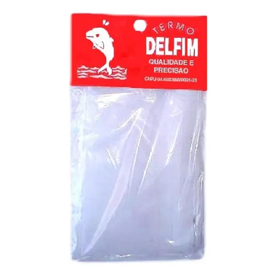 Bolsa Para Midias Delfim N° 6 - 38 Cm X 40 Cm Cor Branco Foto 1