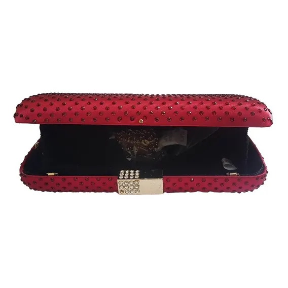 Bolsa Para Mulher Festa Pedraria Bordo Madrinha Casamento Foto 1
