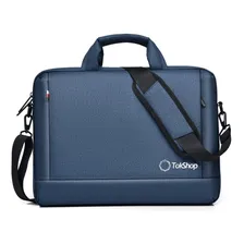 Bolsa Para Notebook Feminina Executiva Luxo Faculdade Social Cor Azul Foto  mini 1
