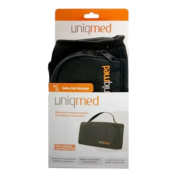 Bolsa Para Transporte De Insulina Com Gelo - Uniqmed Foto 1