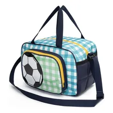 Bolsa Passeio Xadrez Bola Mait Foto mini  3