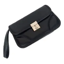 Bolsa Pasta Capanga Masculina BĂblia Pequena Hinário Dv 027 Acambamento dos ferragens NĂquel Cor Preto Cor da correia de ombro Preta Desenho do tecido Liso Foto mini 1