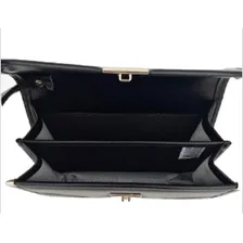 Bolsa Pasta Capanga Masculina BĂblia Pequena Hinário Dv 027 Acambamento dos ferragens NĂquel Cor Preto Cor da correia de ombro Preta Desenho do tecido Liso Foto mini 4