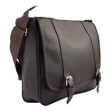 Bolsa Pasta Carteiro Masculina Marrom Executiva Notebook 189 Cor Marrom-escuro Foto mini 4