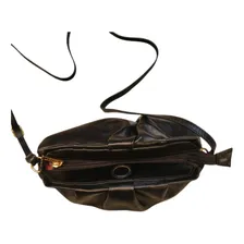Bolsa Pequena Pouch Classe Couro LegĂtimo Alça Transversal Cor Marinho Foto mini 3
