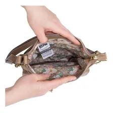 Bolsa Pequena Transversal De Couro Alana Cor Nude Foto mini 4
